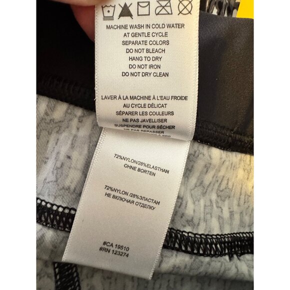 Lole Burst Leggings Size Large Black East Side Pockets NWT $80 Activewear - Picture 7 of 8